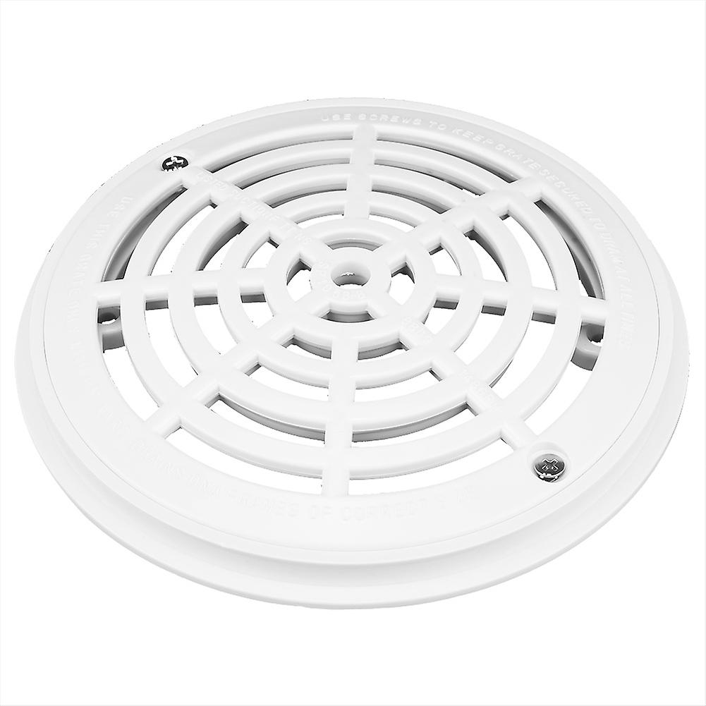 Plastic Pool Main Drain Cover with Screws Suit for Swimming Pools Replacement Accessary