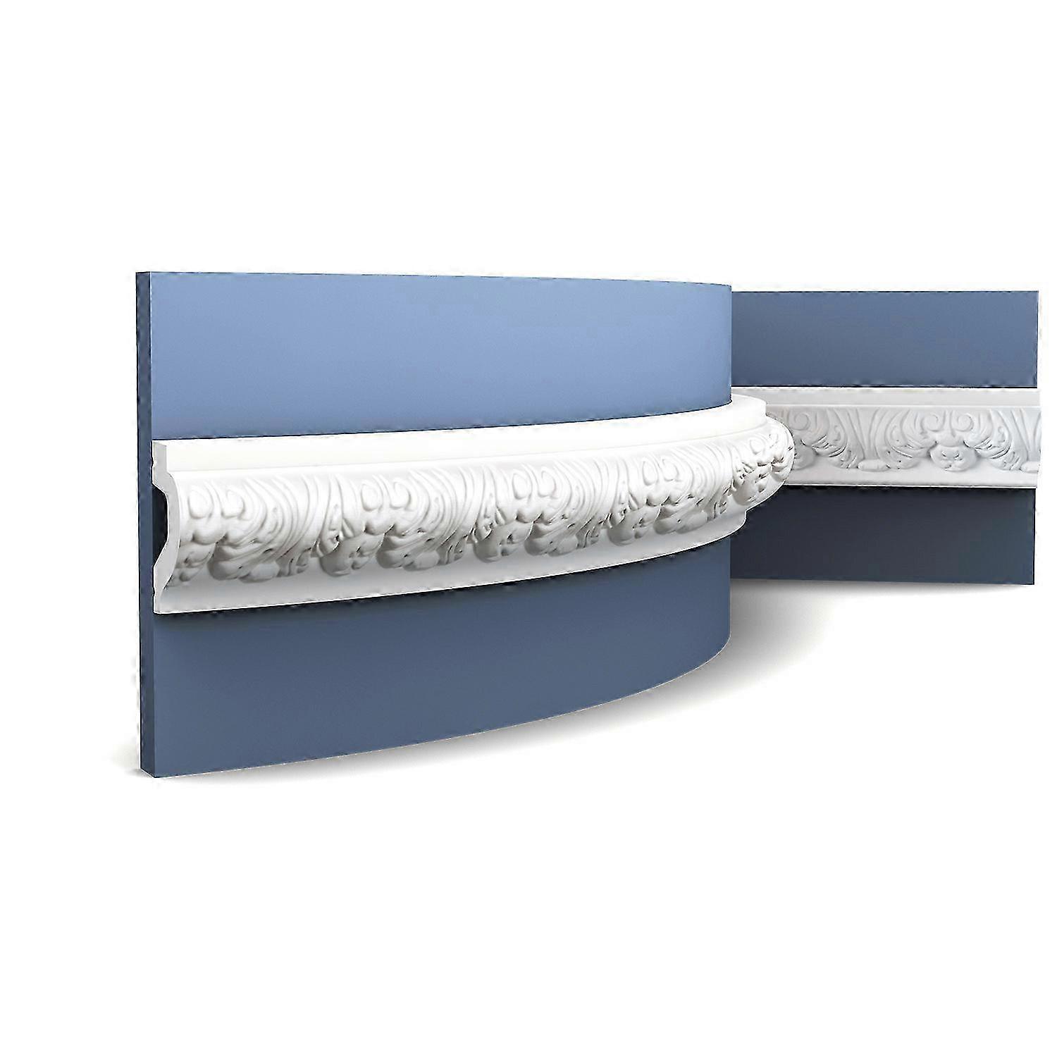 Orac Decor 1 x Flexible moulding P3020F LUXXUS white Purotouch® pre-primed lightweight, sturdy, dimensionally stable