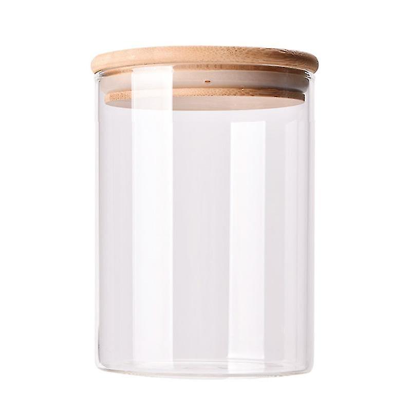 1pcs Transparent Glass Jar