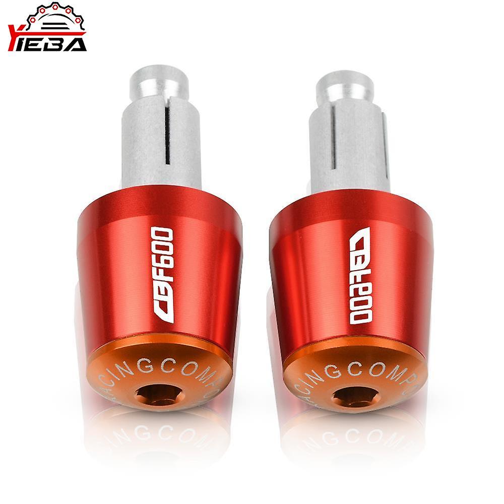 Motorcycle 7/8" 22mm Handlebar Hand Grips Handle Bar Ends Cap Plug For Honda Cbf600 Cbf600s Cbf 600/s 2004-2014 2005 2006 2007