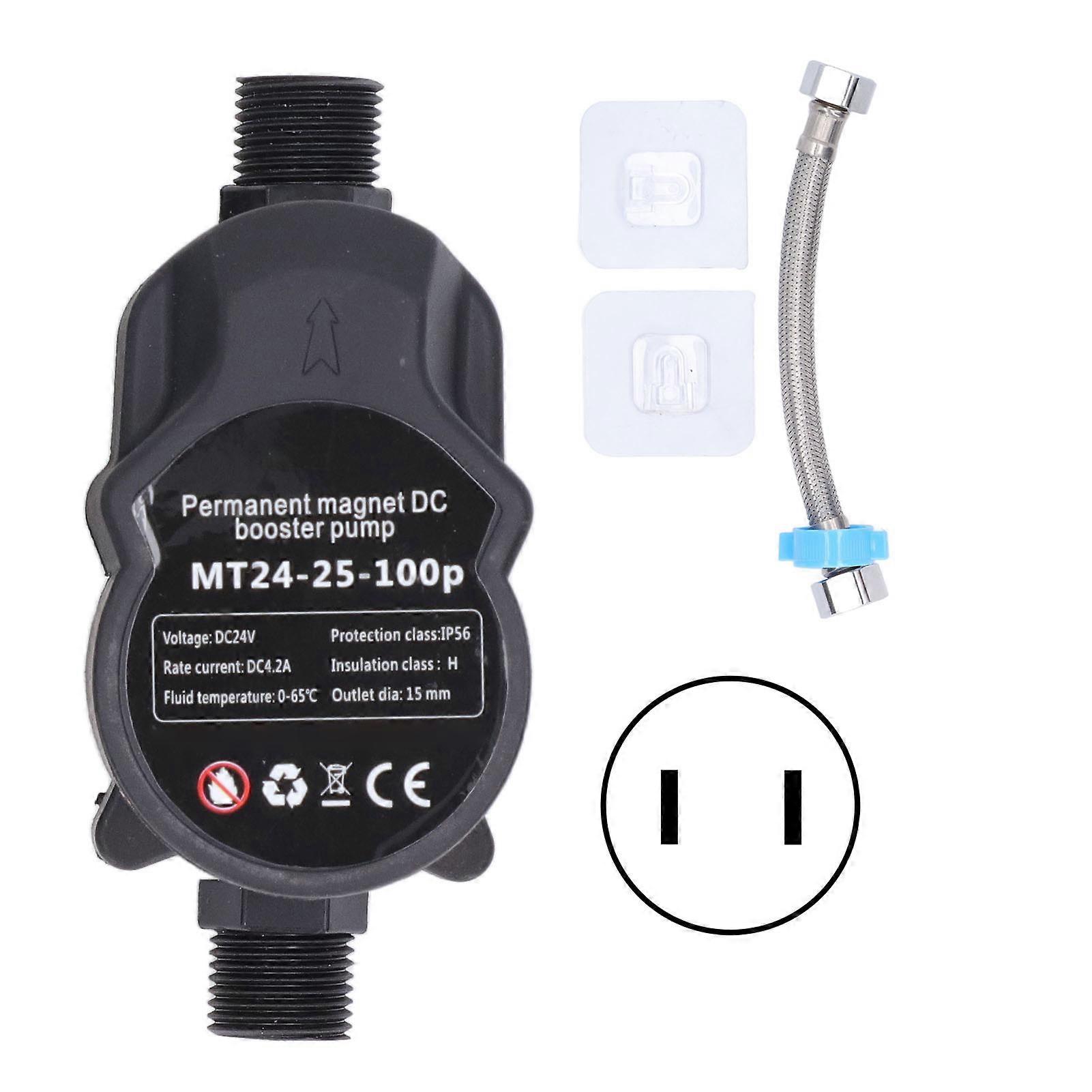 Booster Pump Automatic Water Pressure Shower Boosting Recirculating Wall Mount 24vdc 100240v Us Plug