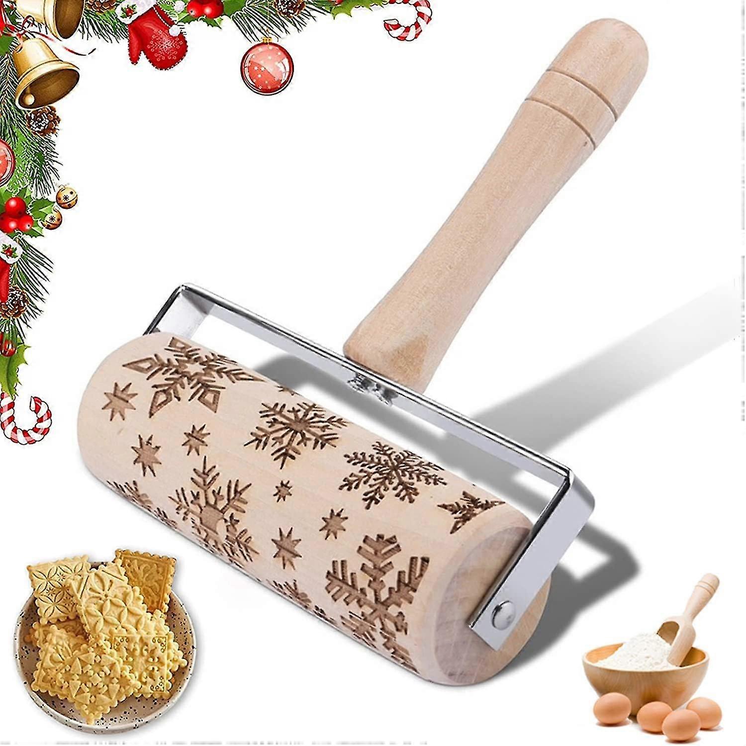 Christmas Shaped Rolling Pin