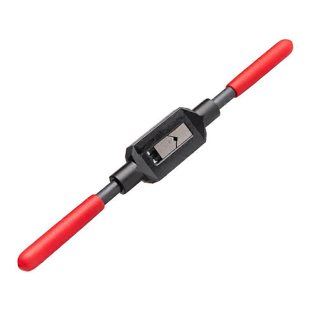 Adjustable Tap Wrench Heavy Duty Tap Socket Tool Practical Hand Tool (Red)