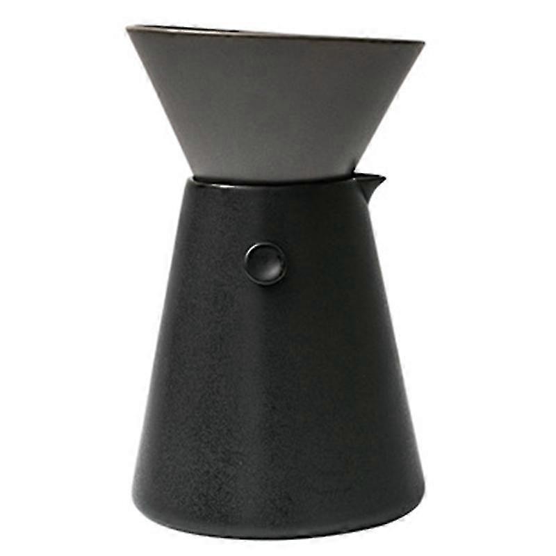 With Filter V60 Drip Brewing Device Ceramic 650ml Sharing Coffee Pot