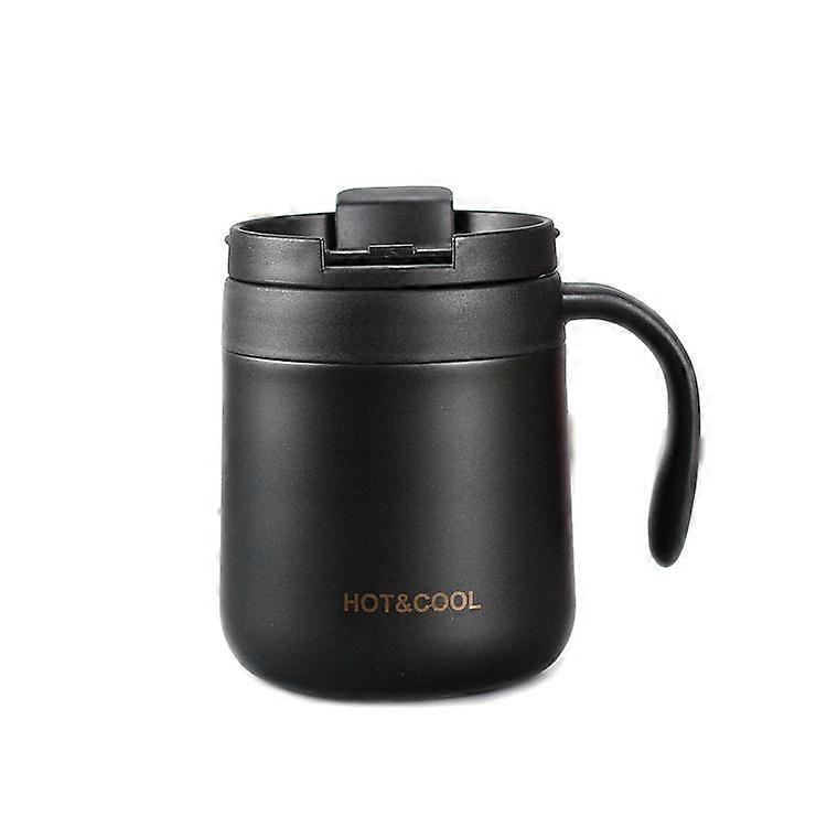 Coffee Mug Stainless Steel Round Bottom Seamless Liner With Handle 350/500ml