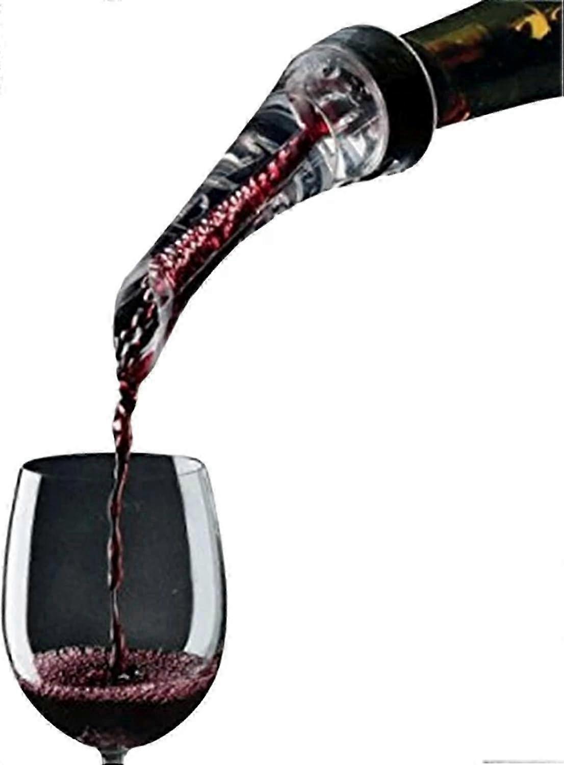 Wine aerator pourer - pourer aeration for red and white wines - Decant wine with elegance and simpli