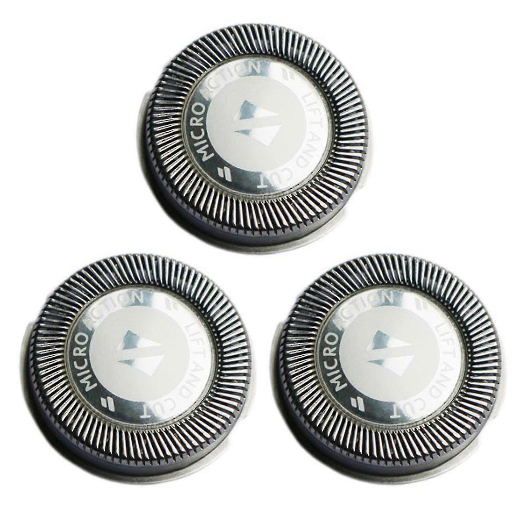 3pcs Replacement Shaver Head Blade Cutters For Philips Norelco Sh30