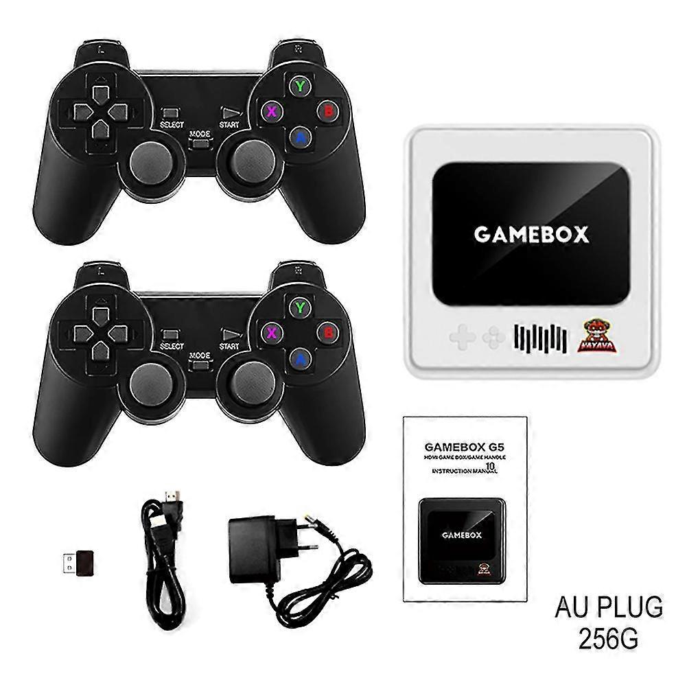 Video Game Console Set With Two Gamepads Multiple Use Medias Player Tv Box For Living Room Home