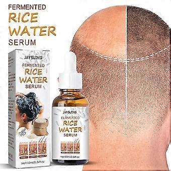 Fermented Rice Water Hair Essence Hair Growth Gentle Nourishment Repair Frizz Perm Dye Damage Essential Oil