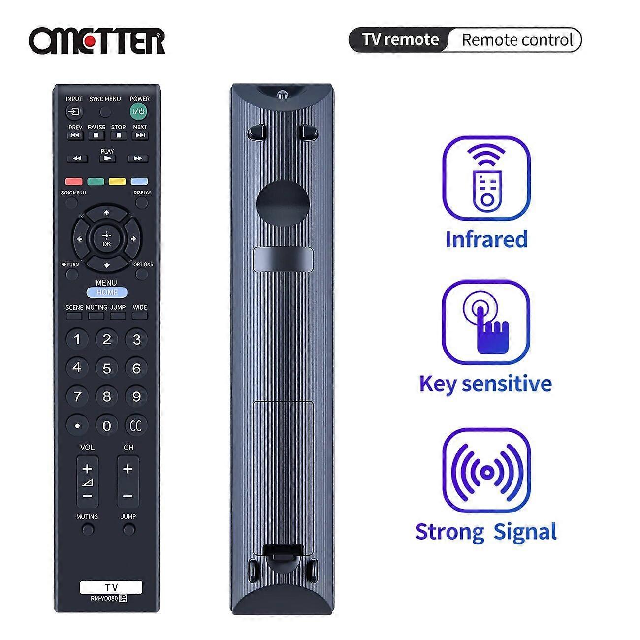 Telecomando Universale Sostitutivo RM-YD080 Per TV Sony KDL32EX340 KDL40BX450, Nuovo
