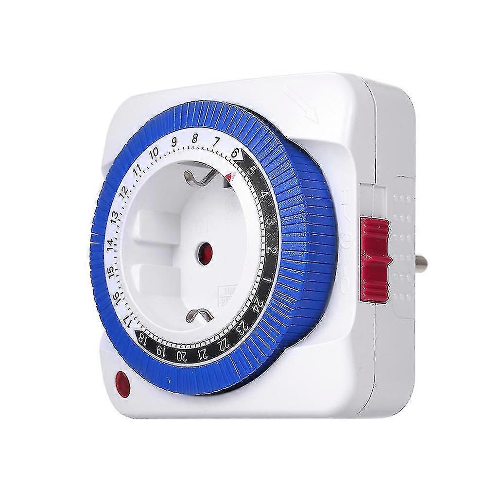 European/american Mechanical Timer Socket Energy Saving Socket Protector Timer Switch/plug-in Timer Switch