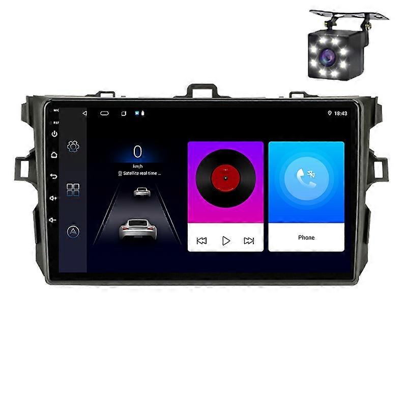 Car Radio For Toyota Corolla E140/150 2007-2013 Multimedia Player Carplay Navigation GPS