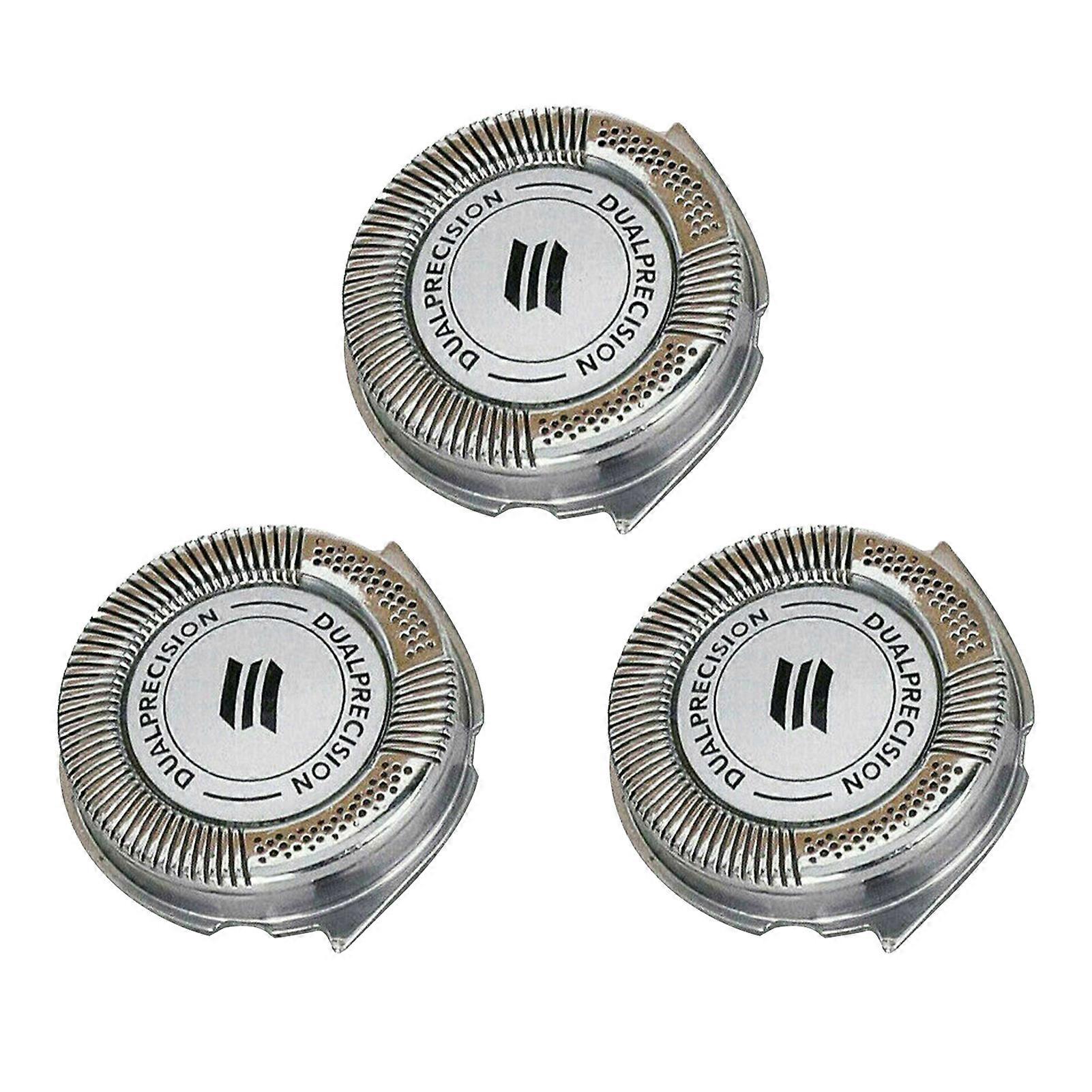 3PCS Replacement Shavers-Blade Replacement Compatible with Philips No-relco R-azor HQ8 Dual-Precisions