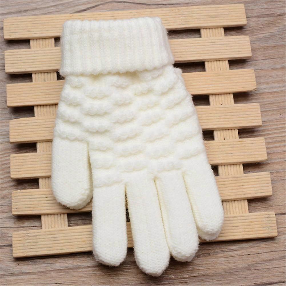 1 Pair Women Knitting Touching Screen Gloves Warm for Smart Phone Tablet Winter
