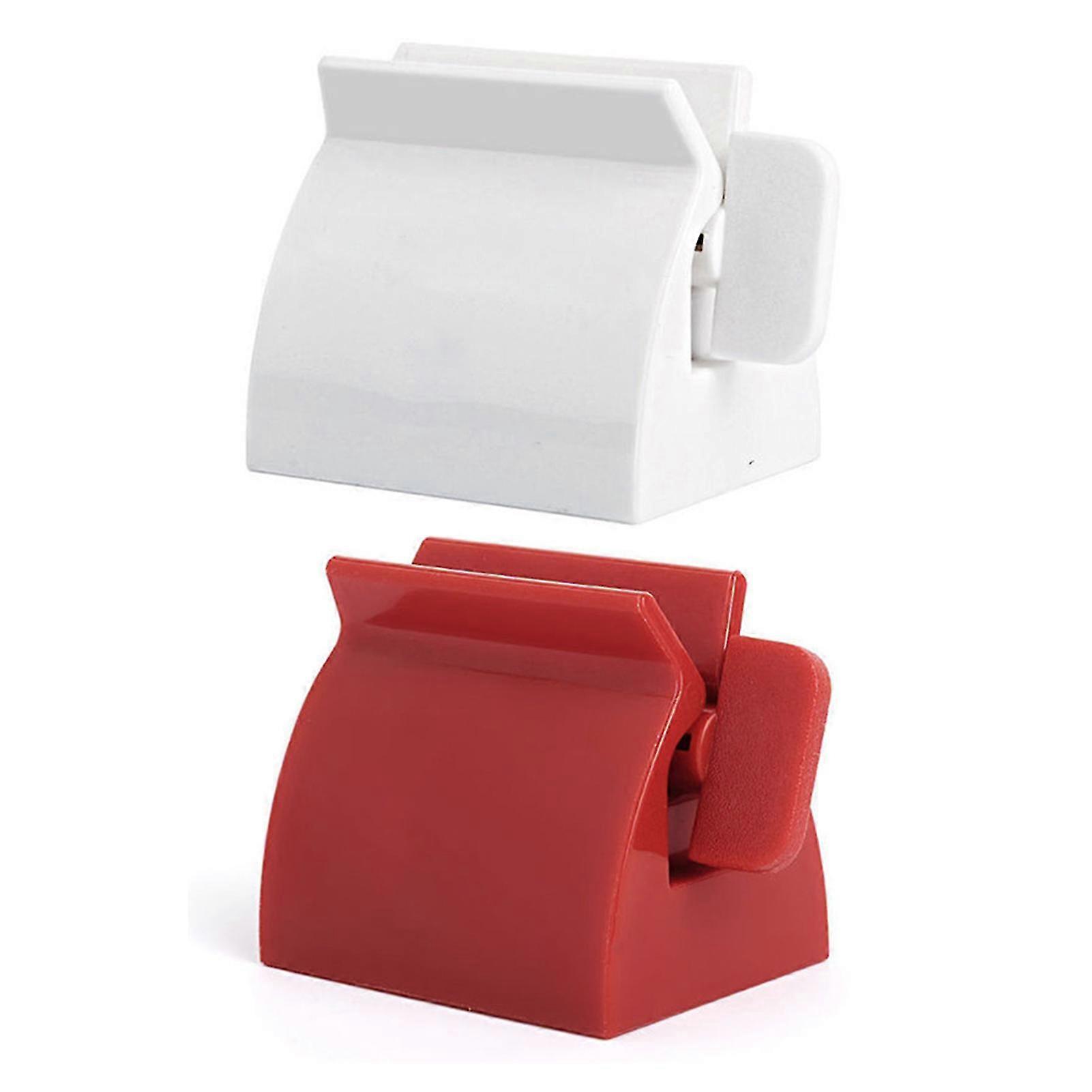 Wall Hanging Rolling Toothpaste Stand Durable Punch-free Toothpaste Holder For Bathroom