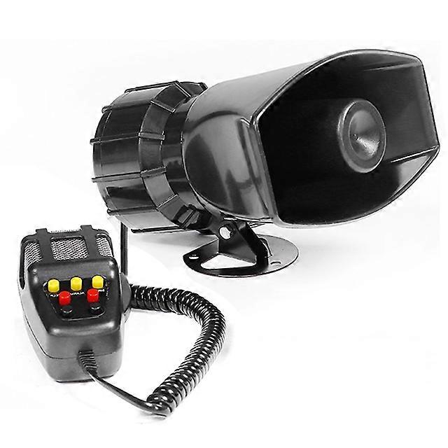 120DB Car Alarm Siren Car Horn With Heilwiy Microphone Pa System Emergency Sound Amplifier