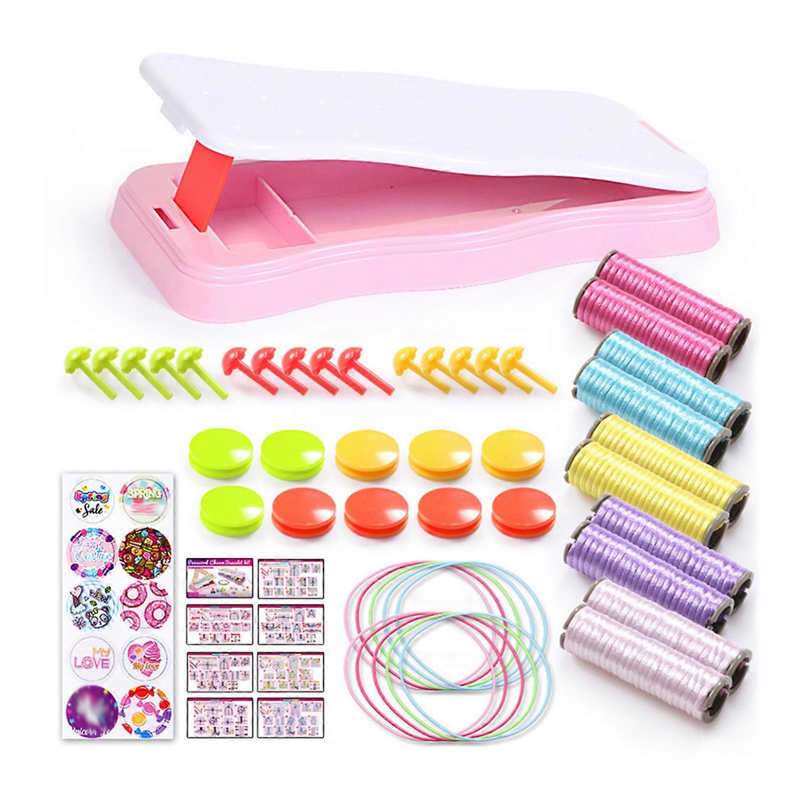 DIY Hand Rope Braider Set for Children Parent-child Interaction Toy for Women Girls