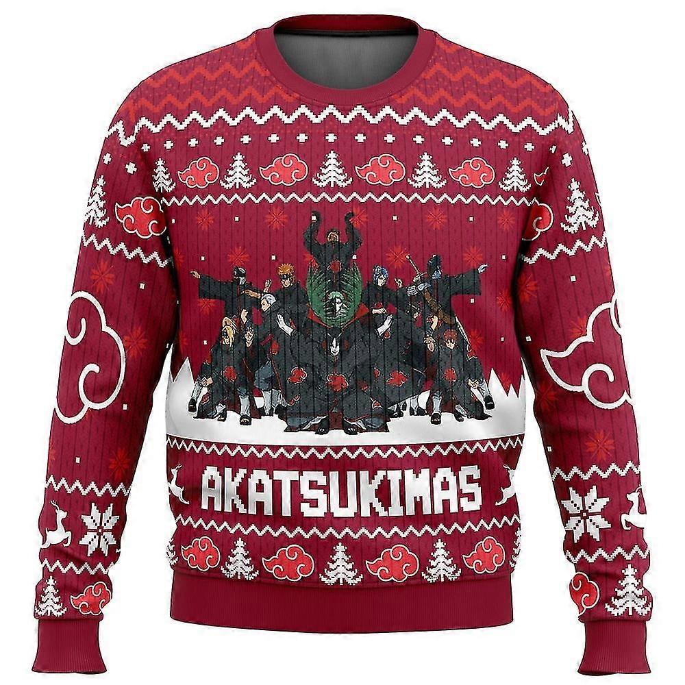 Sembolik Kargalar Noel Kazak Hediye Kardan Adam Ren Geyiği Noel Baba Kazak Erkekler 3d Üst Sonbahar Ve Kış