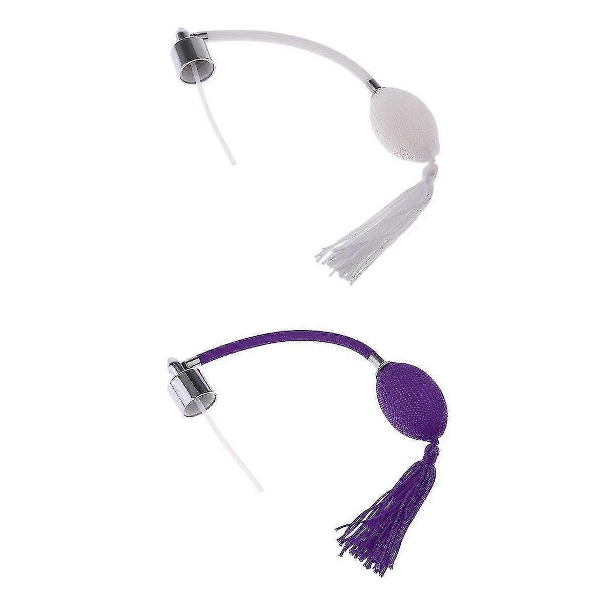 2pcs Perfume Bottle Atomizer Long Spray Ball Tube 18mm