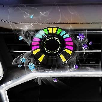 Auto Aromatherapie Rhythmus Licht Auto Ätherisches Öl Diffusor RGB Sound Activated Lampe