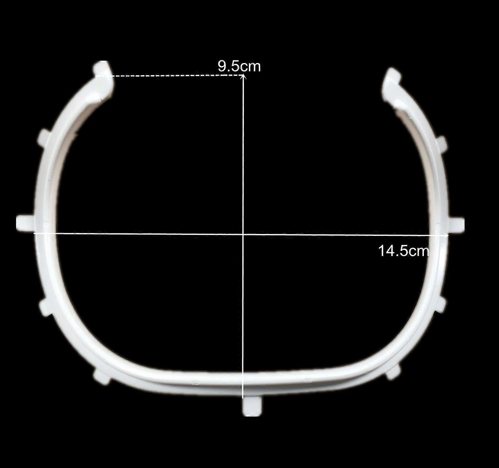 1Piece οδοντιατρική πλαστική 3D ανατομική λαστιχένια θήκη τρυπών τρυπών φύλλων φραγμάτων πλαισίων λαστιχένια 9.5X14.5cm