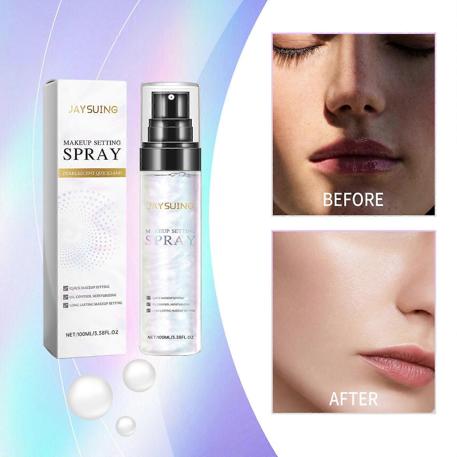 Make-up Setting Spray Long Hold Waterproofed Sweatproof Brightened Complexion Fresh 100ml Cosmetic Sets FLY5031