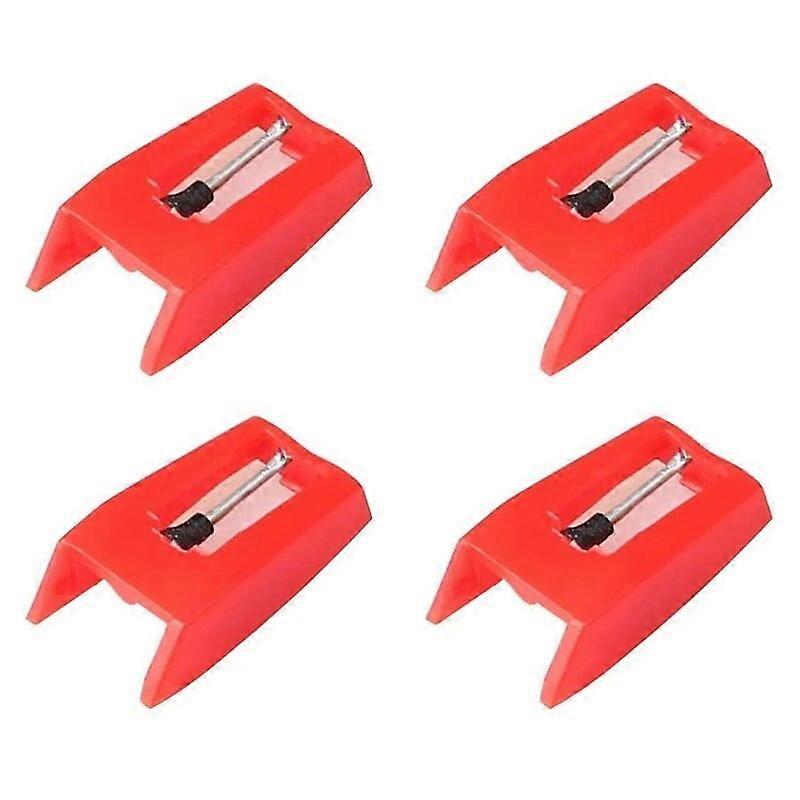 4 Pcs Record Player Needles Universal Replacement Stylus Needles Replacement Stylus Needles for Vinyl Record Player