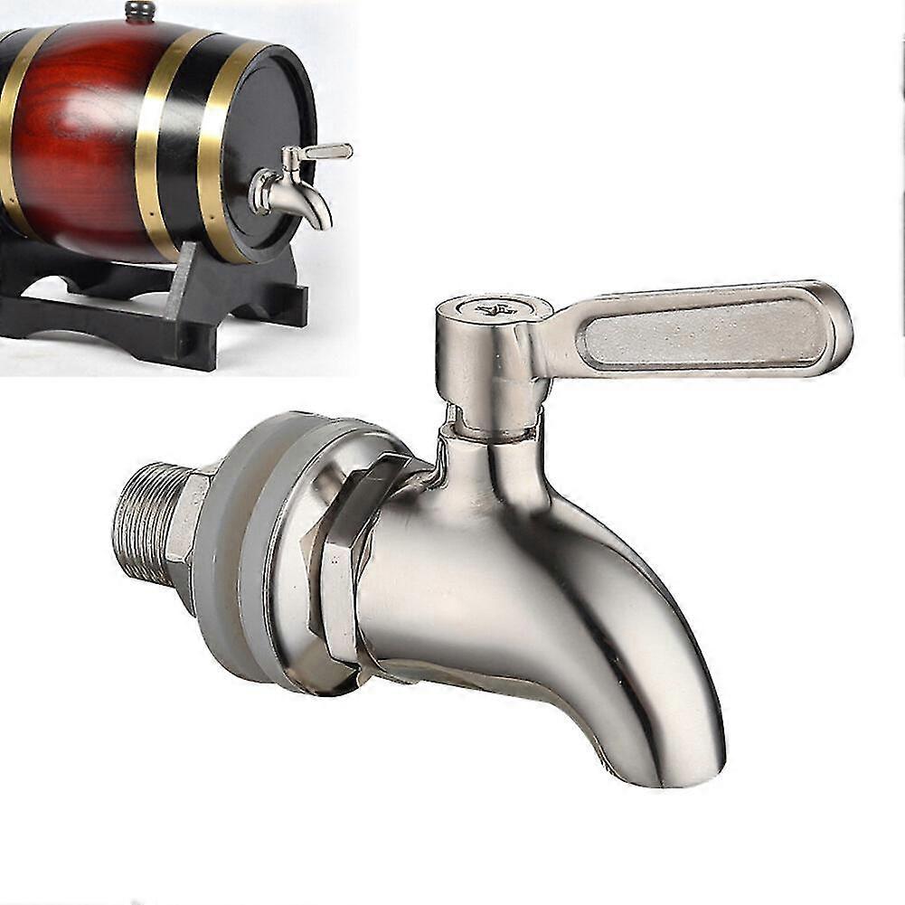 Drikkedispenser Vannblanderkran Rustfritt stål Juice Vin Ølfat Drikkedispenser