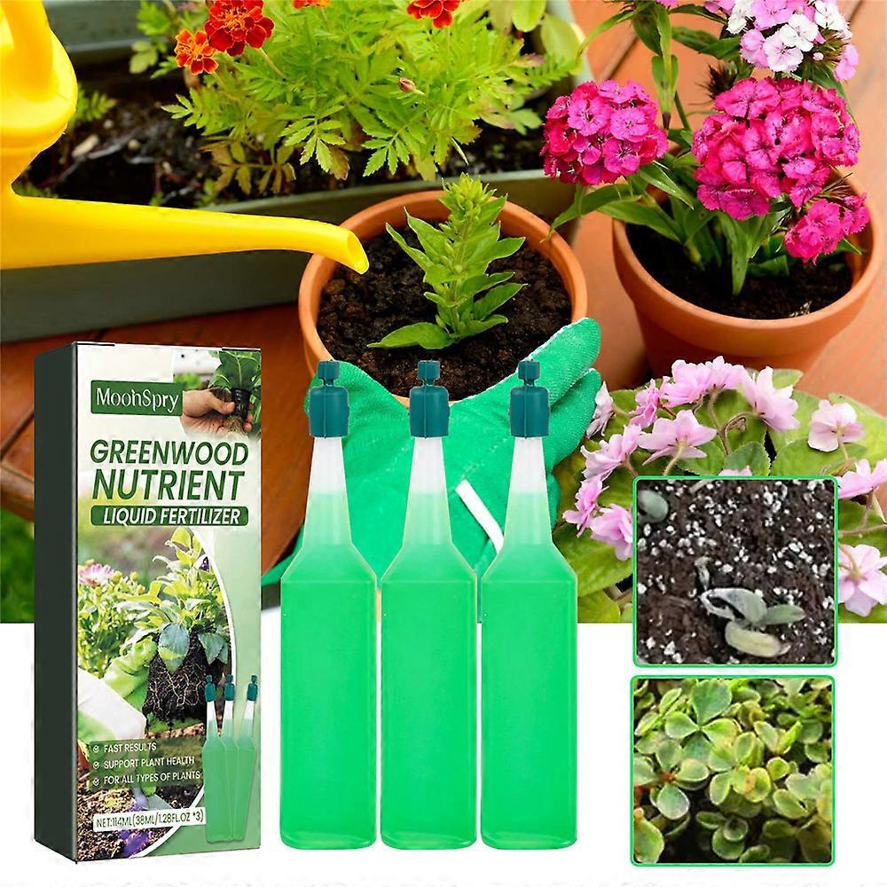 3pcs Growth Technology Formulex Nutrient Solution Seed/Cutting Grow Plants Clone Feed