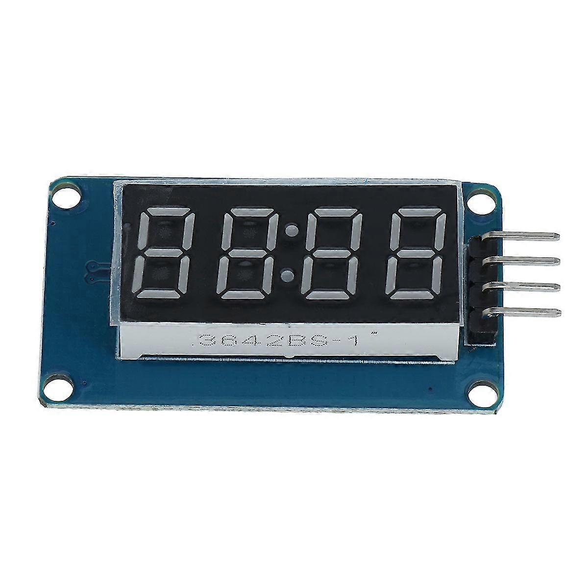 1pcs 4 Bits Digital Led Display Module Compatible For Clock Anode Tube Four Serial Driver Board Pack