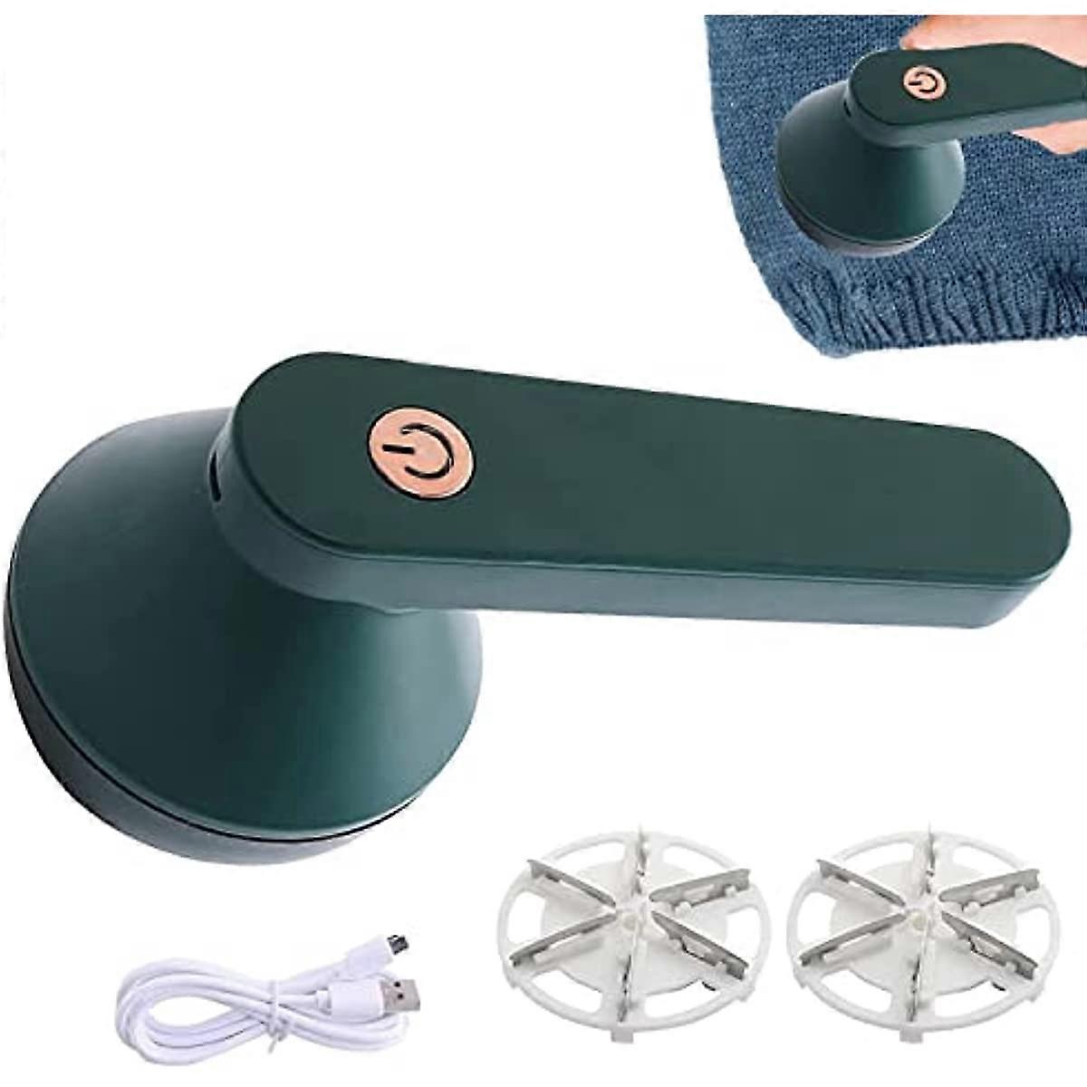 Electric Lint Remover Rechargeable 2-in-1 Lint Shaver Electric USB Portable Lint Remover Fabric Shaver Rechargeable Electric Lint Remover for Cl