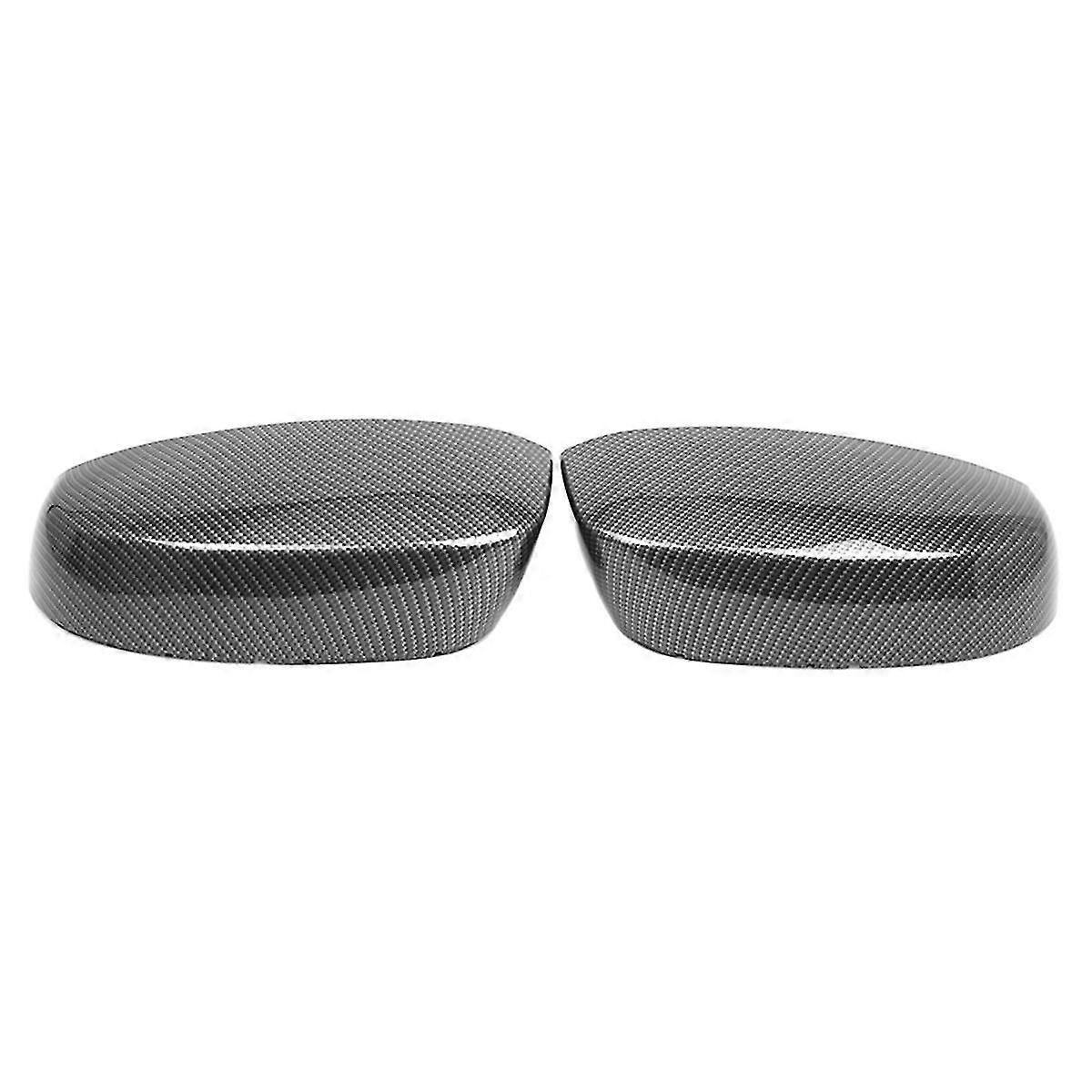 Carbon Ciber Rearview Mirror Cover Side Mirror Housing for 07-13 128-00902R 128-00903L GM1320377 GM1321377