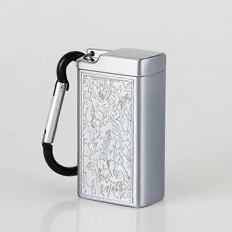Mini Portable Pocket Metal Deodorant Ashtray With Key Chain