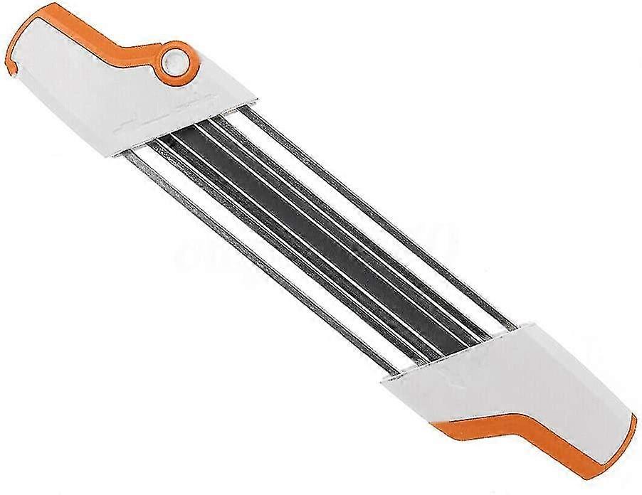 Lime Sharpener With Metal Chainsaw Chain 2 In 1 Easy 0.325 "4.8 Mm Replace