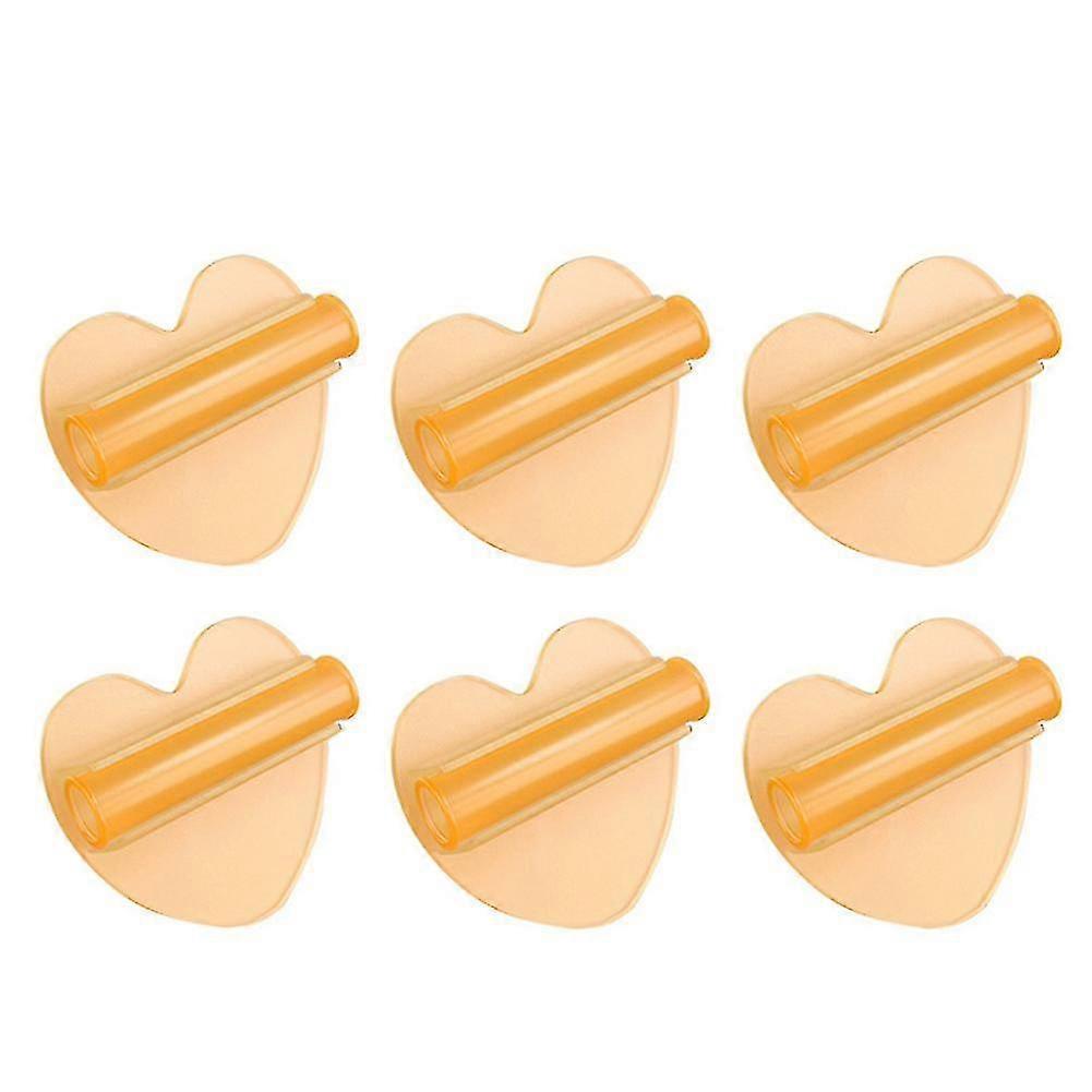 Multi-function Invisible Anti-skid Clip Set Bed Sheet Holder Clip Traceless6pcs-orange