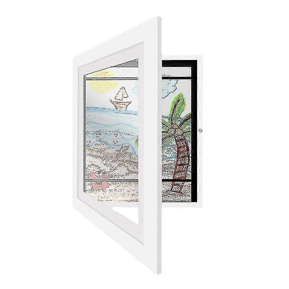 מסגרת התמונה הקטנה שלי מעץ Davinci 20 גיליונות יצירות אמנות - תצוגת אמנות לילדים Fram RZU