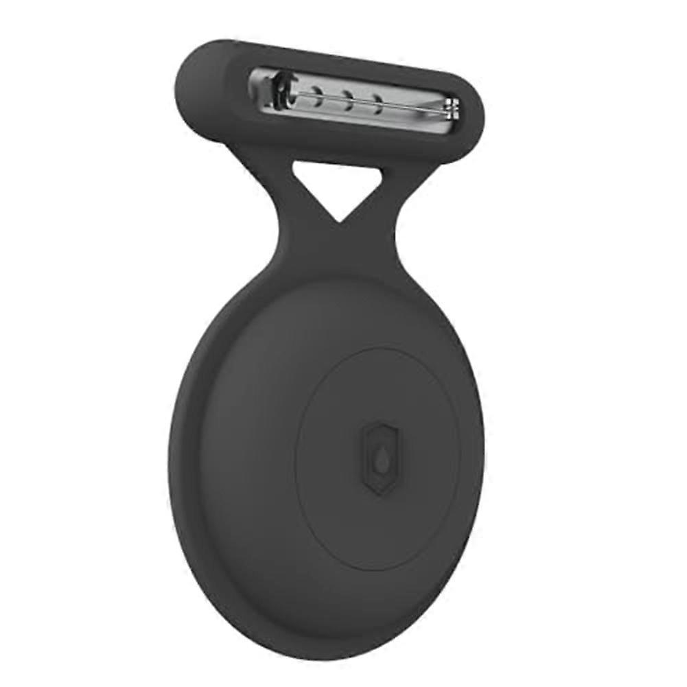 For Waterproof Holder Case with Brooch Anti-Lost GPS Tracker Case for Kids & Elderly Gray