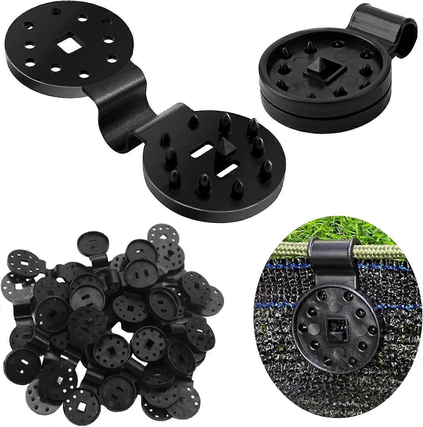 60 Pieces Clips for Shade Cloth Fixing Clips Privacy Fastener Shade Cloth Clip Fixing for Shade Net Fence Cloth Windproof Cloth