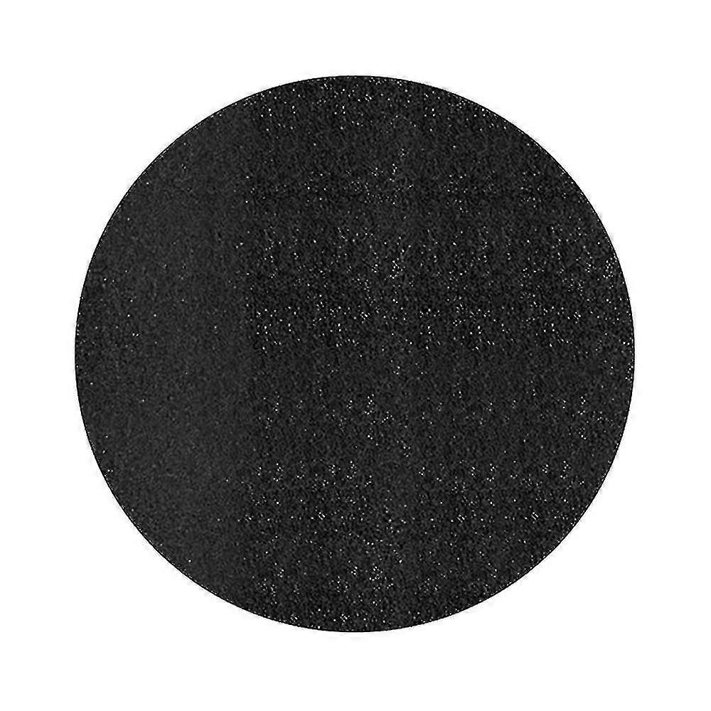 Round Bbq Protective Mat Fireproof Grill Carpet Ground Protector Against Grease Splashes