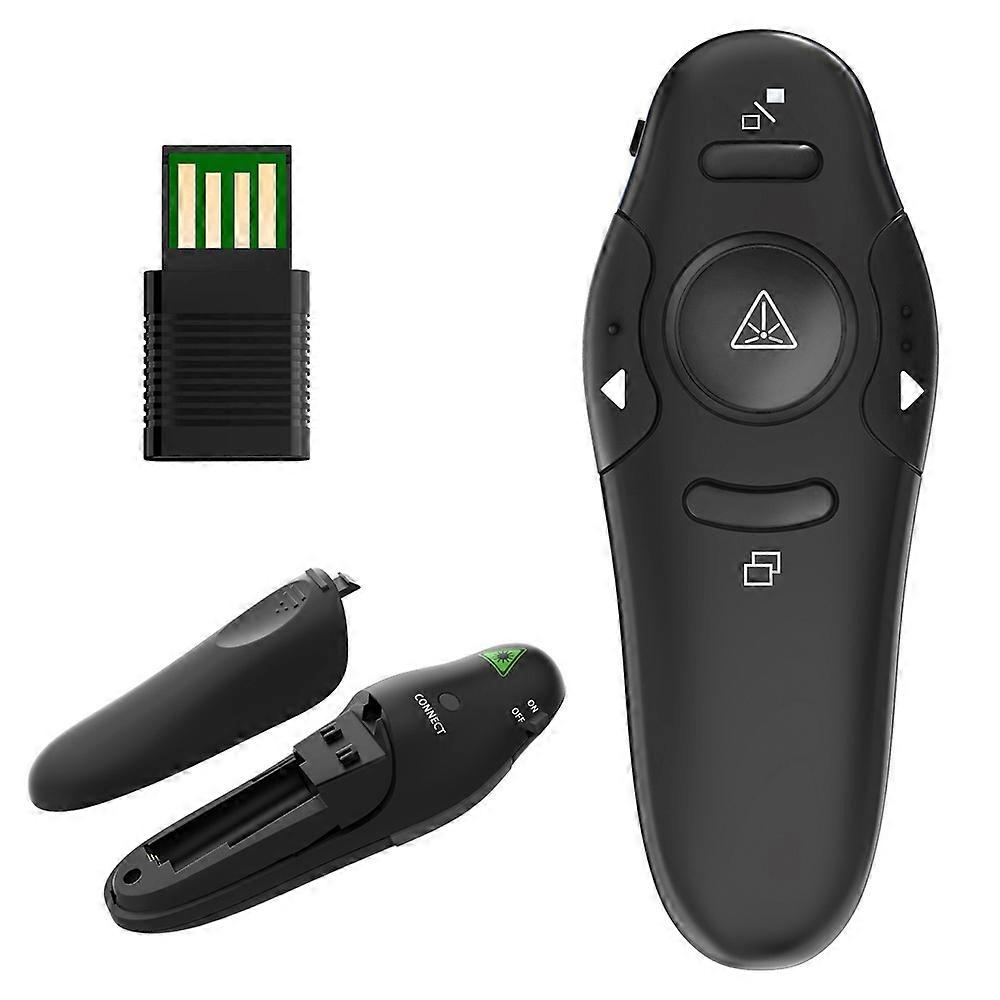Wireless Presenter Remote Control Presenters Laser Pointer With USB Receivers