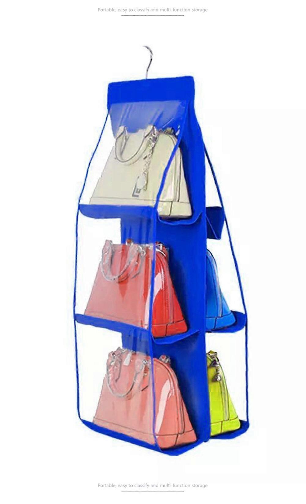 6 Pocket Foldable Hanging Bag