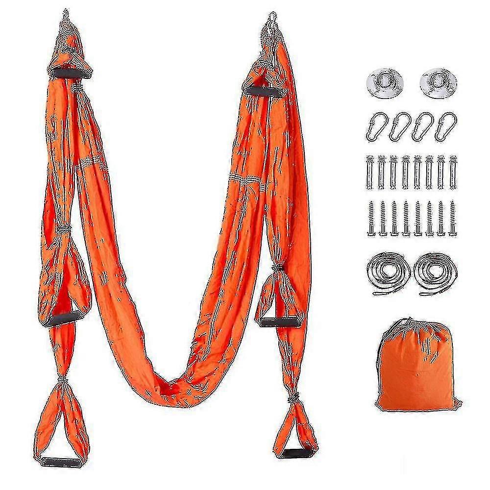 ערכת נדנדת יוגה אווירית, יוגה ערסל מעופף טרפז ערכת יוגה אווירית יוגה ערסל קלע פנימה