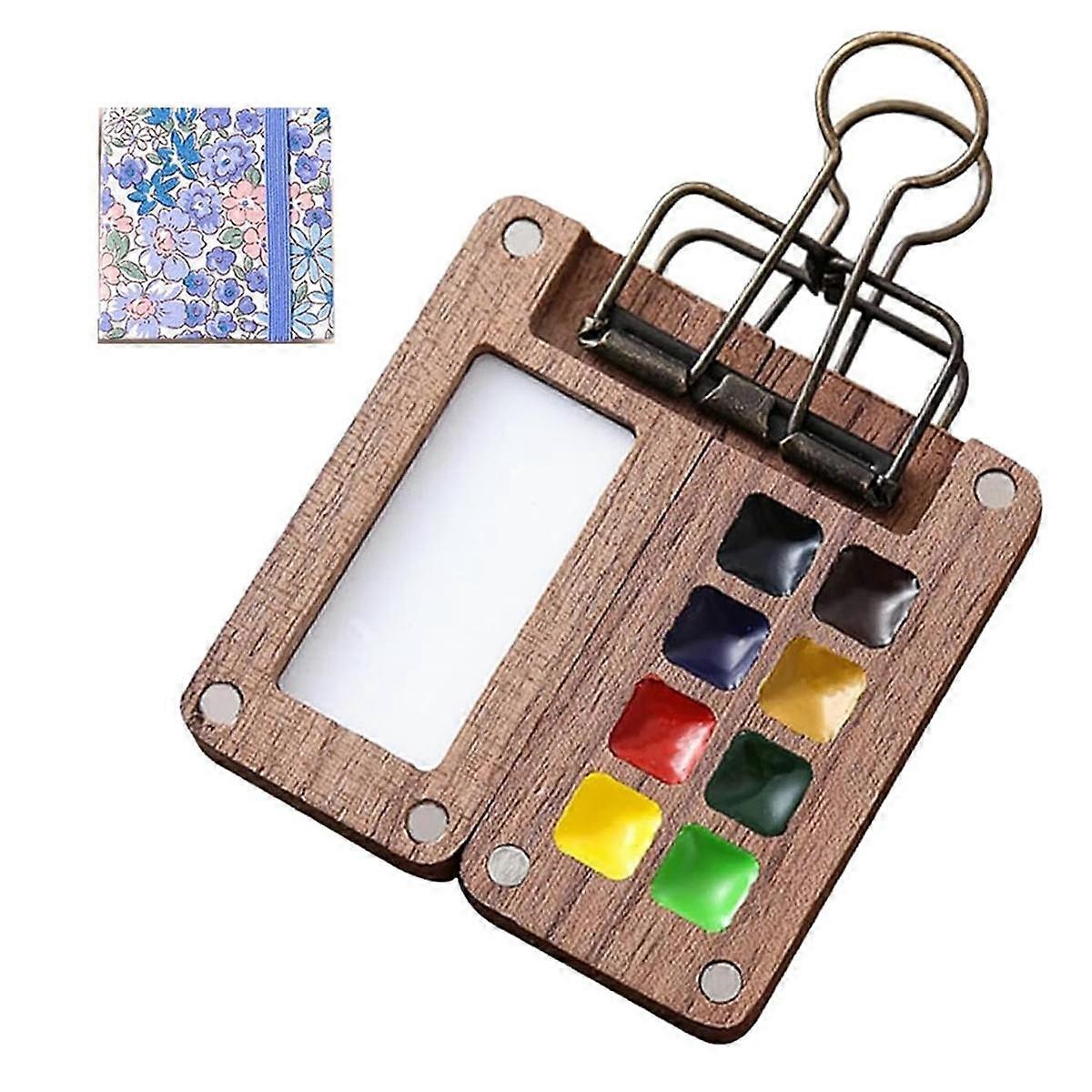 Travel Ready Paint Palette Bundle,Travel Paint Palette Set,Solyst Travel Paint Palette,Mini Travel