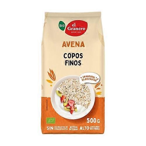 Soft Organic Oatmeal Flakes 500 g