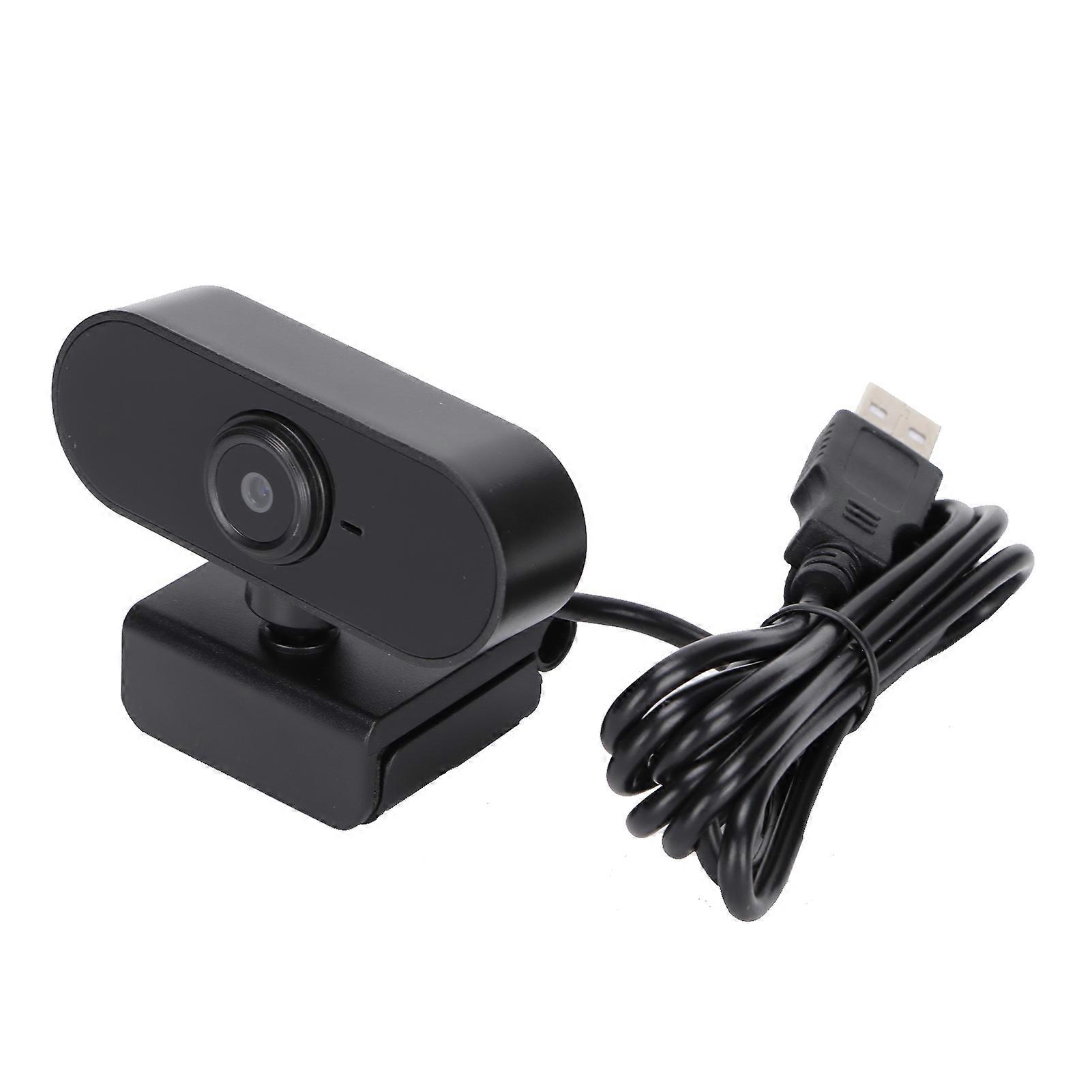 Computer Camera 1080P Clear Color BuiltIn Microphone Angle Rotatable HD Webcam for Webcasting Video Calls