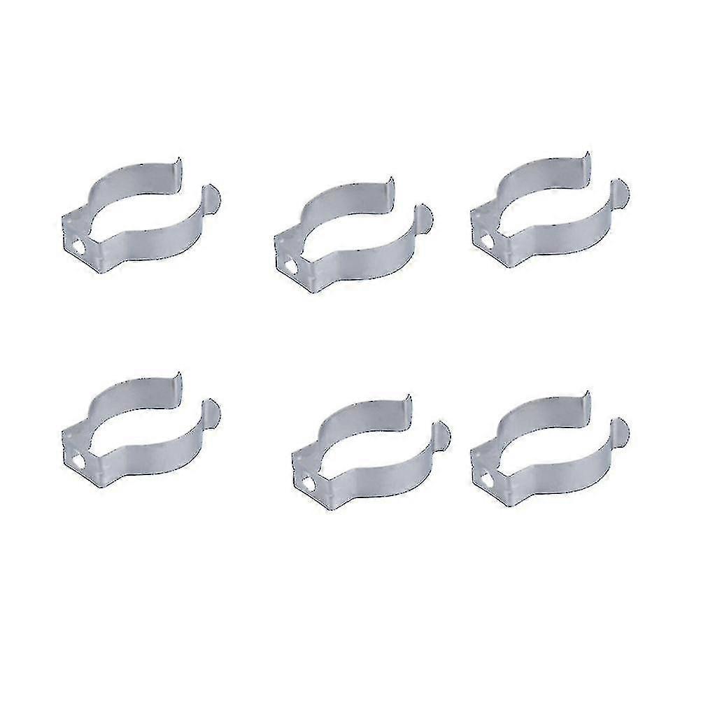 100 stk LED-lysbase LED-lysstrimler lysstoffrørholder U-klips Holderbrakett Utskiftingsklemme for lysrør