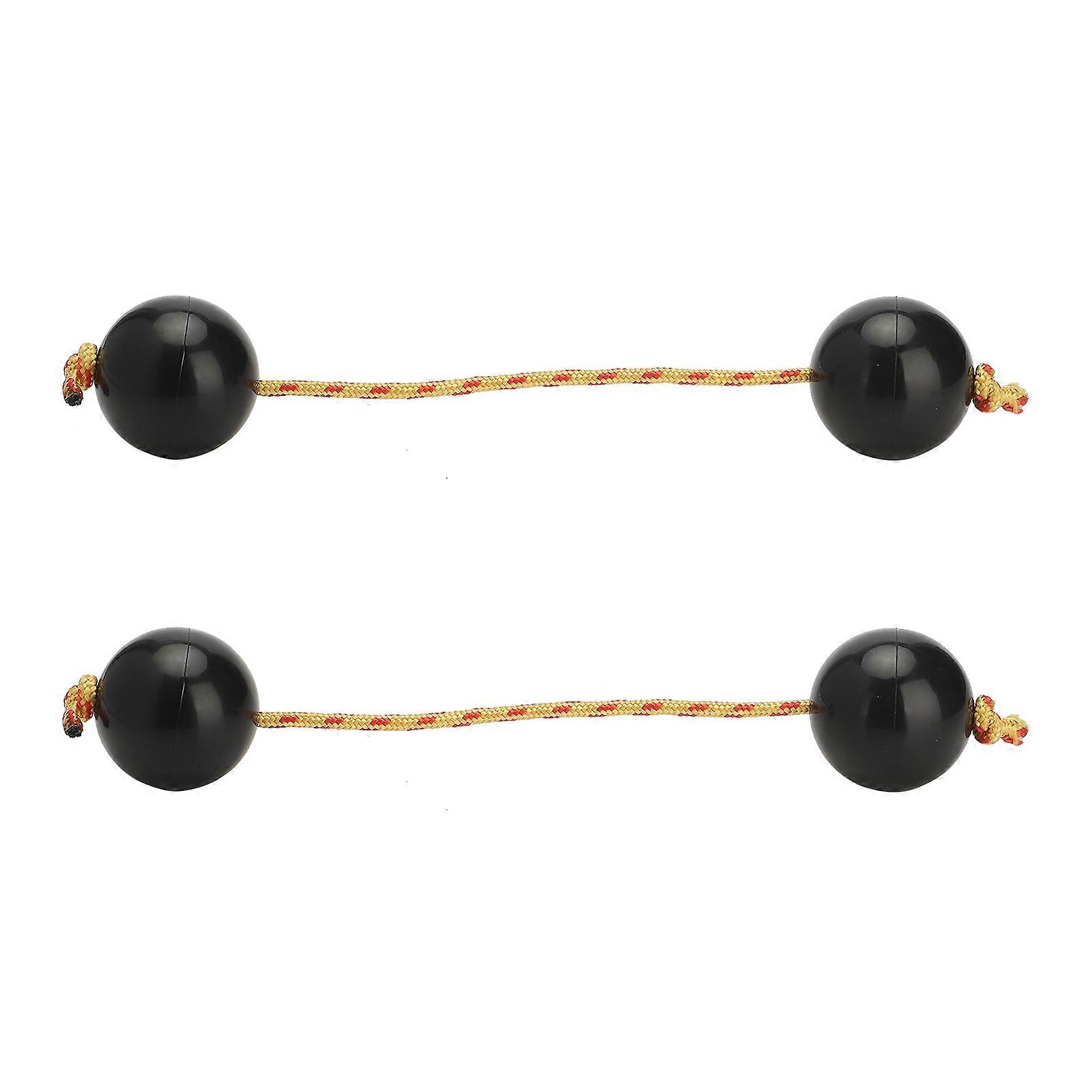 2 pairs Rhythmic Ball Single Hand Percussion Instruments Weddings Music Lessons Birthday Parties