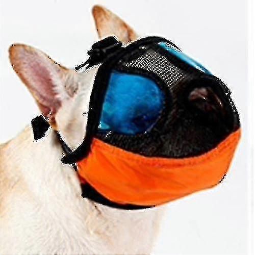 調節可能な短口平らな鼻のペットの犬の口のカバーは抗噛む吠える快適な口口