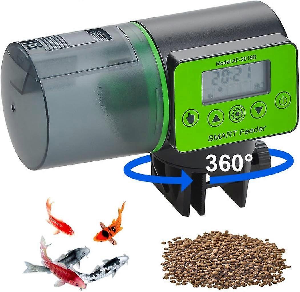 Moisture-proof Automatic Aquarium Food Feeder - Green