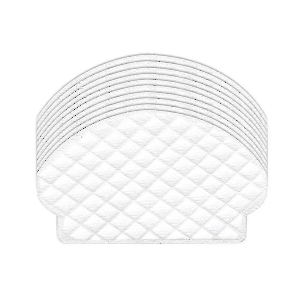 10 Pcs Disposable Mop Replacement Spare Parts For Ecovacs Deebot 950